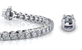 Classic Four Prong Diamond Tennis Bracelet with 5.15 ct.(finished) 3mm - Luxury Time NYC