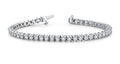 Classic Four Prong Round Lab - Grown Diamond Tennis Bracelet with 5.03 ct.(finished) 3mm - Luxury Time NYC