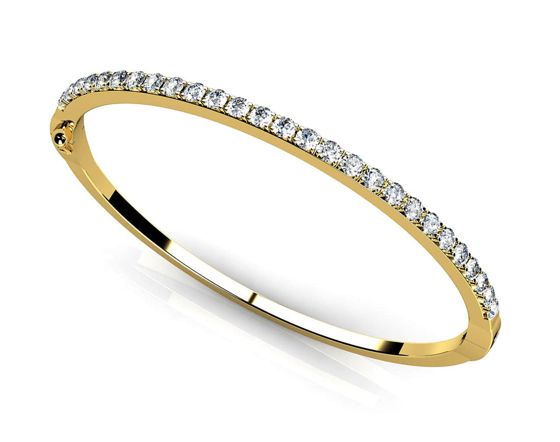 Classic Lab - Grown Diamond Bangle with 2.03 ct.(finished) 2.7mm - Luxury Time NYC