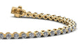 Classic Prong Set Diamond Tennis Bracelet with 2.04 ct.(finished) 2.25mm - Luxury Time NYC