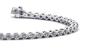 Classic Prong Set Lab - Grown Diamond Tennis Bracelet with 2.04 ct.(finished) 2.25mm - Luxury Time NYC