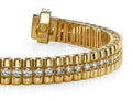 Continuous Strand Lab - Grown Diamond Bracelet with 2.96 ct.(finished) 2.3mm - Luxury Time NYC