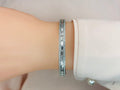 Dazzling Baguette And Round Diamond Bangle with 4.17 ct.(finished) 4.5x2mm, 1.1mm - Luxury Time NYC