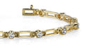 Diamond Box Link Diamond Bracelet with 1.04 ct.(finished) 3.0mm - Luxury Time NYC