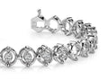 Diamond Compass Link Bracelet In Diamond with 0.60 ct.(finished) 3mm - Luxury Time NYC