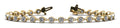 Diamond Drops Single Link Bezel Bracelet Diamond with 6.00 ct.(finished) 4mm - Luxury Time NYC