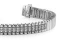 Double Center Strand Diamond Bracelet with 0.97 ct.(finished) 1.75mm - Luxury Time NYC