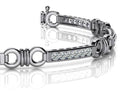 Double Circle Channel Lab - Grown Diamond Bracelet with 1.65 ct.(finished) 2.5mm - Luxury Time NYC