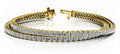 Double Strand Flexible Diamond Bracelet with 5.66 ct.(finished) 2.2mm - Luxury Time NYC