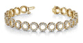 Dynamic Diamond Circle Link Diamond Bracelet with 5.06 ct.(finished) 1.6mm - Luxury Time NYC