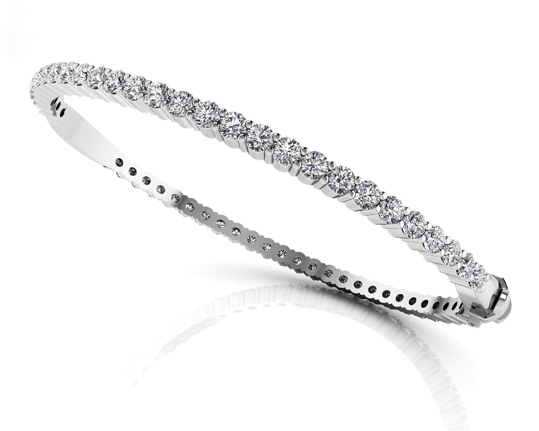 Endless Elegance Diamond Bangle with 3.24 ct.(finished) 2.5mm - Luxury Time NYC