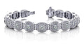 Fanciful Diamond Bracelet with 6.39 ct.(finished) 1.1mm, 3.4mm - Luxury Time NYC