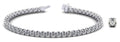 Fiery Flame Diamond Tennis Bracelet with 11.22 ct.(finished) 4.3mm - Luxury Time NYC