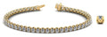 Fiery Flame Diamond Tennis Bracelet with 1.95 ct.(finished) 2mm - Luxury Time NYC