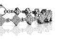 Fleur Link Diamond Bracelet with 1.85 ct.(finished) 1.75mm - Luxury Time NYC