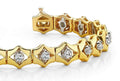 Floating Diamond Box Diamond Bracelet with 1.05 ct.(finished) 2.2mm - Luxury Time NYC