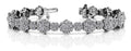 Flower Cluster Diamond Bracelet with 5.78 ct.(finished) - Luxury Time NYC