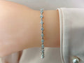 Flower Cluster Link Diamond Bracelet with 2.79 ct.(finished) 2.25mm - Luxury Time NYC