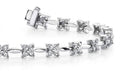 Flower Link Diamond Bracelet with 1.94 ct.(finished) 1.7mm - Luxury Time NYC