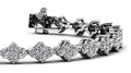 Four Clover Diamond Tennis Lab - Grown Diamond Bracelet with 2.73 ct.(finished) 1.75mm - Luxury Time NYC