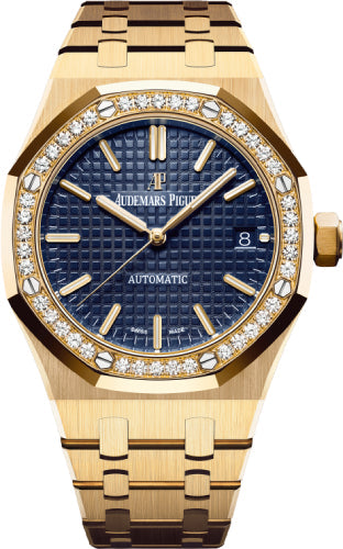 Audemars Piguet Royal Oak 37mm Yellow Gold Blue Dial | 15451BA.ZZ.1256BA.01