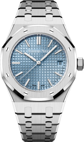 Audemars Piguet Royal Oak Selfwinding 50th Anniversary Stainless Steel 37mm Light Blue Dial | 15550ST.OO.1356ST.04