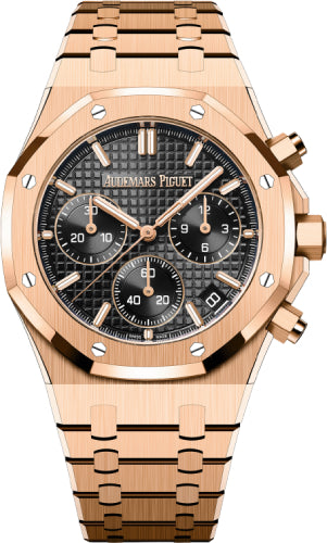 Audemars Piguet Royal Oak Chronograph 41mm "50th Anniversary" Rose Gold Black Dial | 26240OR.OO.1320OR.02