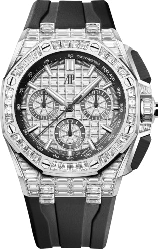 Audemars Piguet Royal Oak 43mm Offshore Chronograph White Gold Diamond Paved | 26425BC.ZZ.D002CA.02