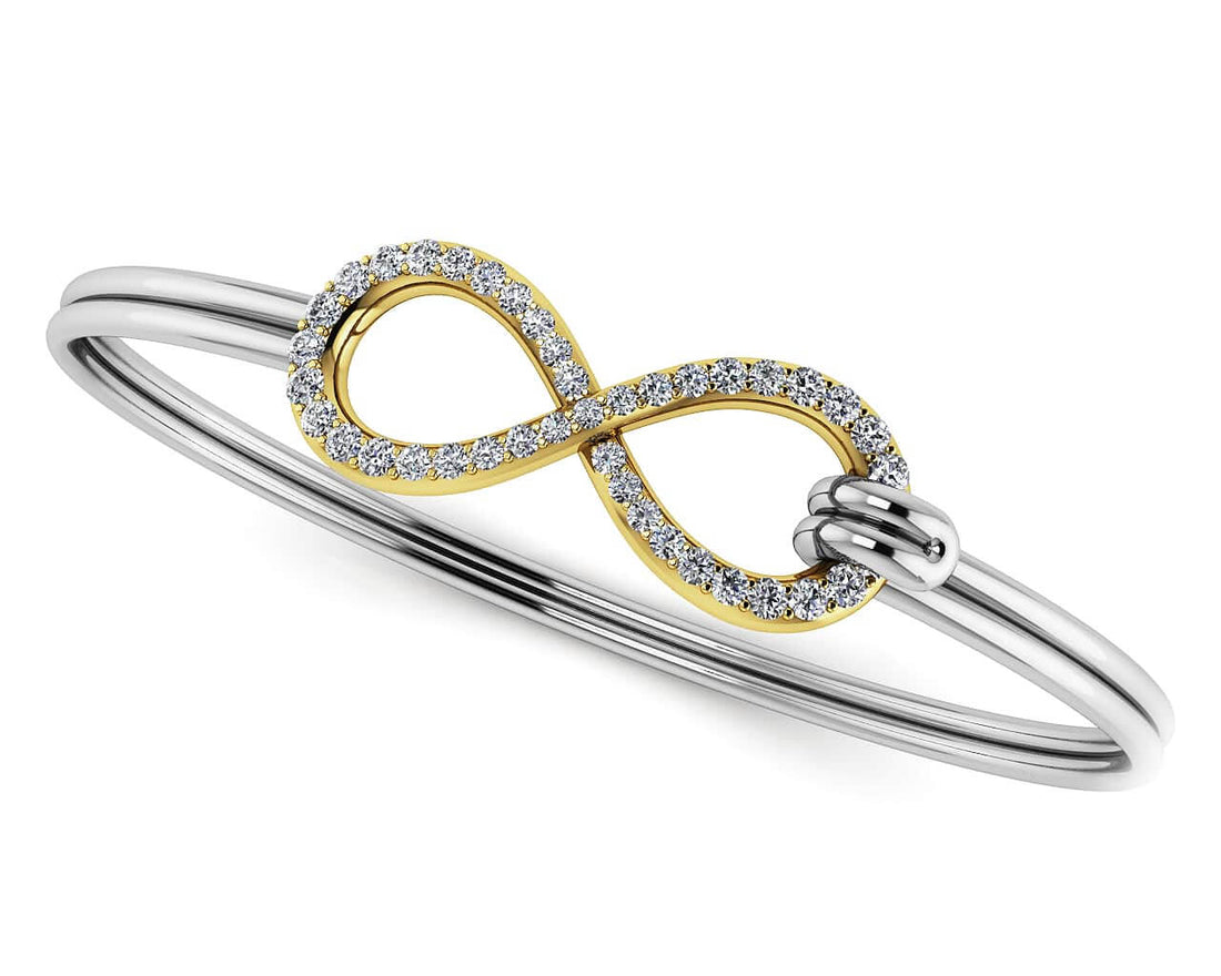 Limitless Sparkle Unity Diamond Bracelet with 0.31 ct.(finished) - Luxury Time NYC