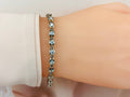 Linked Eye Diamond Bracelet with 2.08 ct.(finished) 3mm - Luxury Time NYC