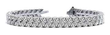 Marquise Dreams Diamond Tennis Bracelet Lab - Grown Diamond with 9.90 ct.(finished) 4x2mm - Luxury Time NYC