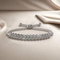 Marquise Illusion Adjustable Lab - Grown Diamond Bracelet with 3.60 ct.(finished) 2.5mm - Luxury Time NYC