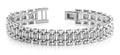 Mens Diamond Link Diamond Bracelet with 2.03 ct.(finished) 2.5mm - Luxury Time NYC