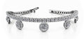 Midnight Dreams Diamond Charm Bracelet Lab - Grown Diamond with 4.35 ct.(finished) 1mm, 2.4mm, 3.7mm - Luxury Time NYC