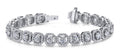 Octagon Red Carpet Diamond Bracelet with 4.94 ct.(finished) 1mm, 3mm - Luxury Time NYC