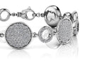 Pave Circle Diamond Bracelet with 3.43 ct.(finished) 1.1mm - Luxury Time NYC