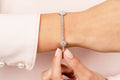 Posh Diamond Bracelet With Modern Accents Lab - Grown Diamond with 5.65 ct.(finished) 1.1mm, 2.2mm, 5.5mm - Luxury Time NYC