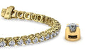 Prong Set Diamond Strand Diamond Tennis Bracelet with 11.07 ct.(finished) 4.75mm - Luxury Time NYC