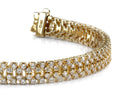 Quad Row Diamond Bracelet with 6.03 ct.(finished) 1.75mm - Luxury Time NYC