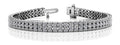 Radiant Diamond Tennis Diamond Bracelet with 5.80 ct.(finished) 1.2mm, 2.5mm - Luxury Time NYC