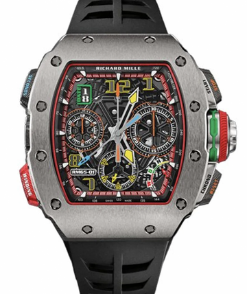 Richard Mille Automatic Winding Split-seconds Chronograph Titanium RM 65-01 - BRAND NEW