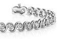 S Link Diamond Bracelet with 1.08 ct.(finished) 1.9mm - Luxury Time NYC