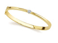 Single Shiny Diamond Bangle Lab - Grown Diamond Bracelet with 0.50 ct.(finished) 5mm - Luxury Time NYC