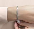 Smile Link Diamond Tennis Bracelet with 0.79 ct.(finished) 1.4mm - Luxury Time NYC