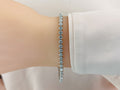 Solid Nugget Diamond Tennis Bracelet with 3.98 ct.(finished) 2.9mm - Luxury Time NYC