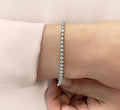 Solid Nugget Lab - Grown Diamond Tennis Bracelet with 1.06 ct.(finished) 1.6mm - Luxury Time NYC