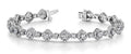 Square Link Lab - Grown Diamond Bracelet with 5.29 ct.(finished) 1.2mm, 2.7mm - Luxury Time NYC