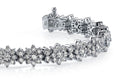 Starburst Red Carpet Bracelet Lab - Grown Diamond with 5.10 ct.(finished) 1.5mm, 1.75mm, 2.25mm - Luxury Time NYC