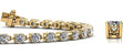 Stylish Sweetheart Diamond Tennis Diamond Bracelet with 2.12 ct.(finished) 2.3mm - Luxury Time NYC