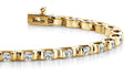 Tension Set Diamond Bracelet with 2.18 ct.(finished) 2.75mm - Luxury Time NYC